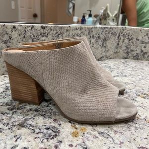 Franco Sarto Heeled Mules